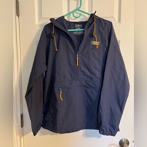 L.L. Bean Men’s Mountain Classic Anorak Jacket. Size Small Regular.